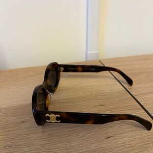 Celine triomphe oval sunglasses, 52mm